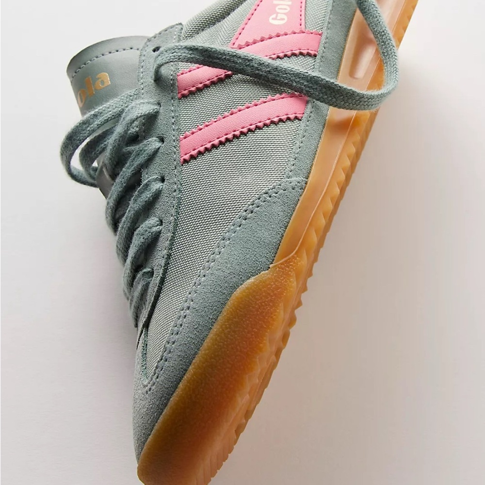 Gola Women's Gray and Pink Sneakers